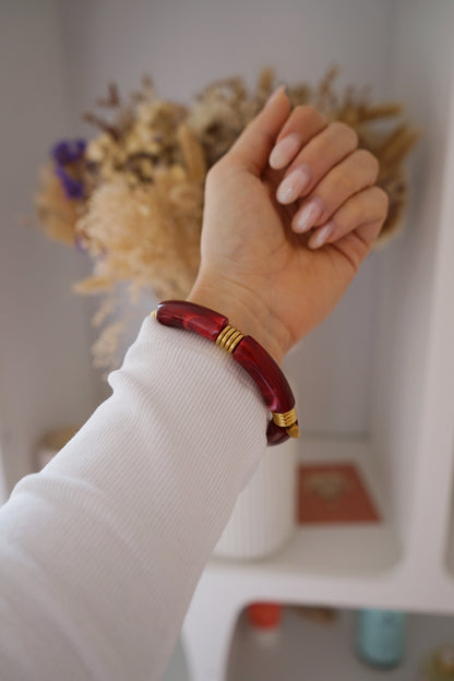 Bracelet Nour Bordeaux