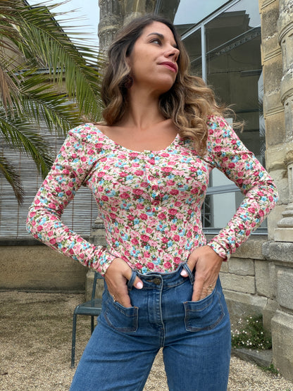 Body Lucia fleuri