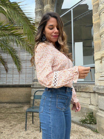 Blouse fleurie Daphné