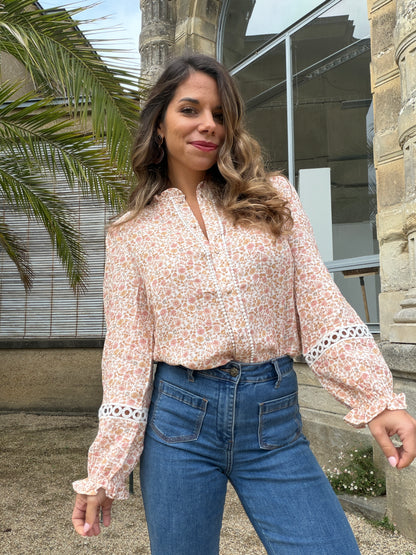 Blouse fleurie Daphné