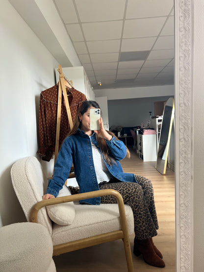 Veste en jean Céleste