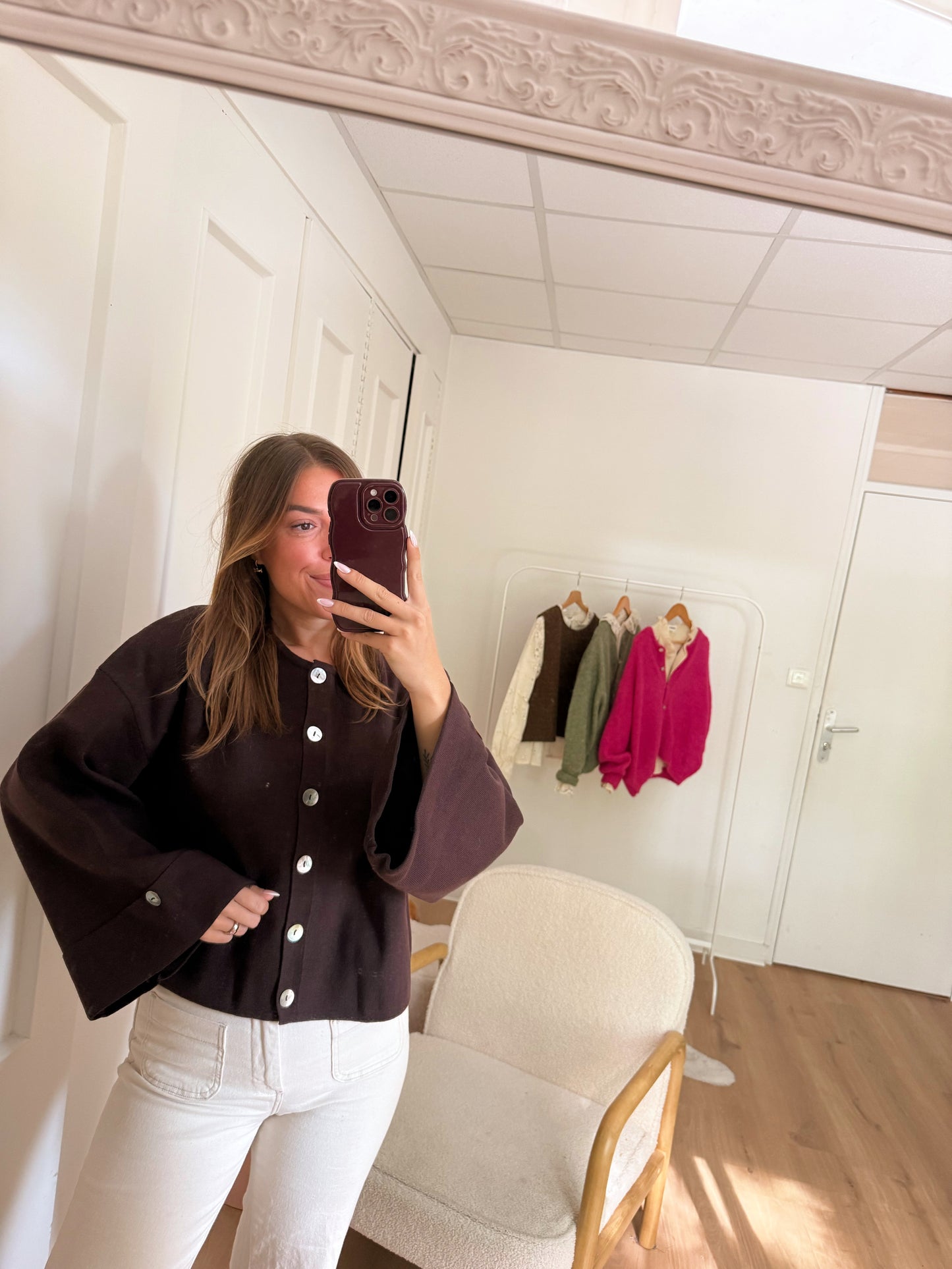 Cardigan Judith chocolat