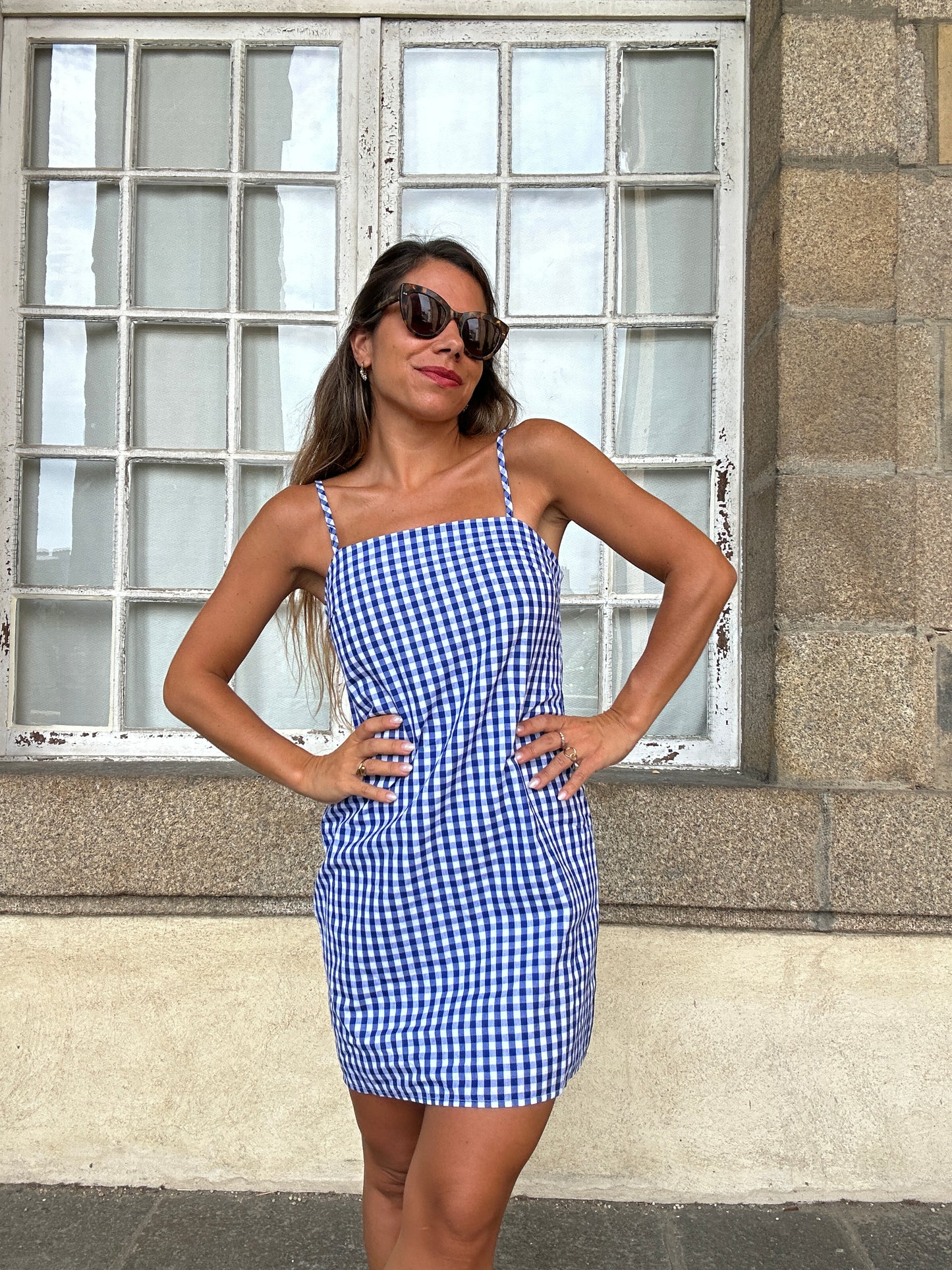 Robe Sara bleu