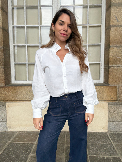 Blouse blanche Léonie
