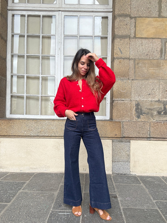 Jean Gasparette denim brut
