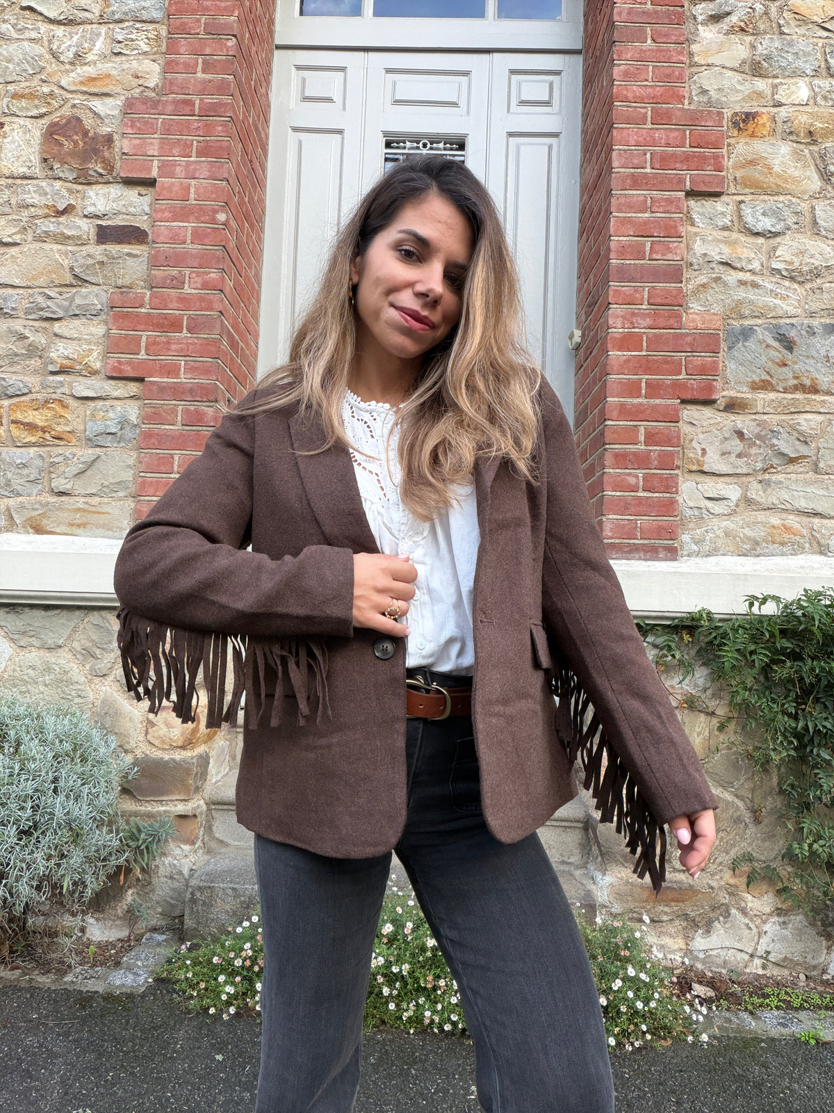 Veste à franges Dakota