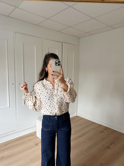 Blouse fleurie Eugenie