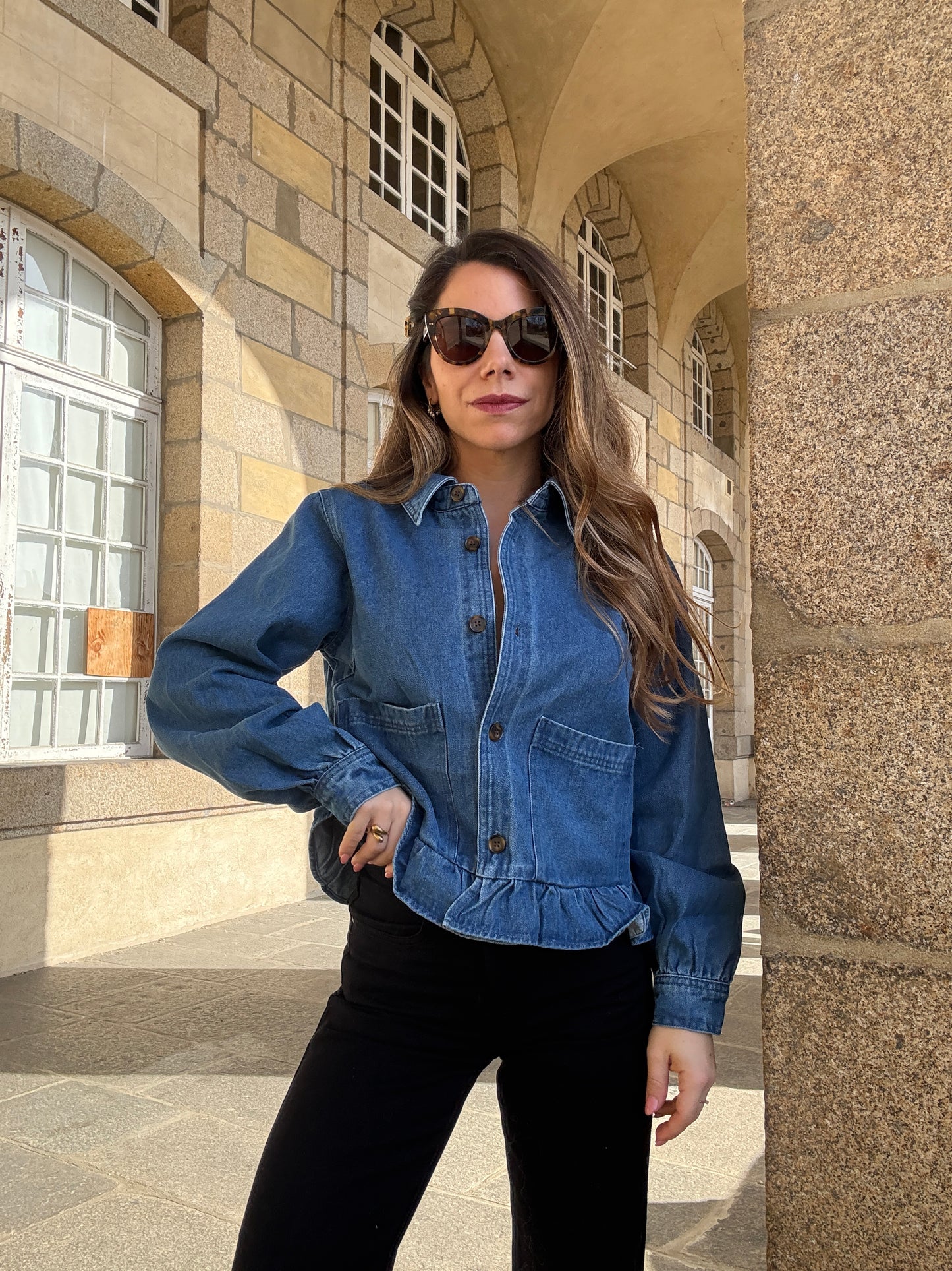 Veste en jean Martha