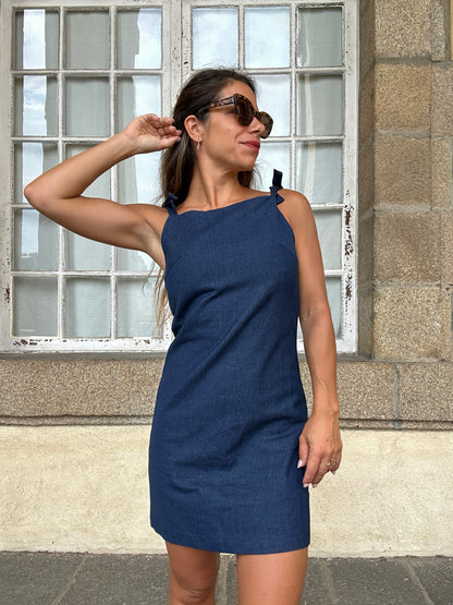 Robe Olga bleue