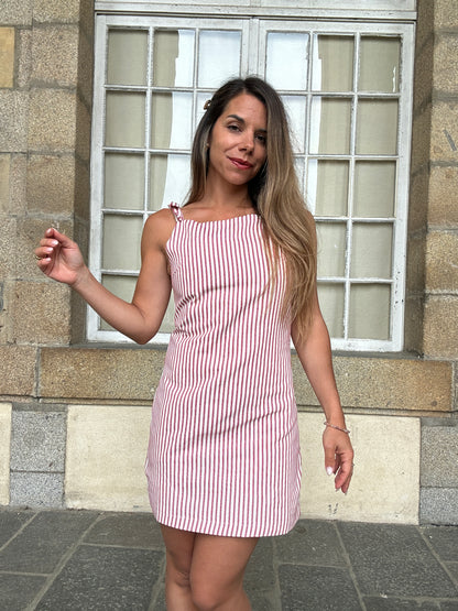 Robe rayée Sixtine