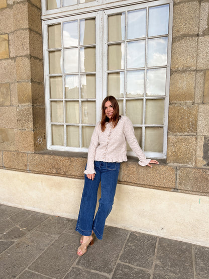 Cardigan Maxine taupe