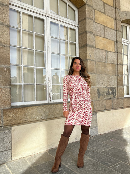 Robe courte à noeud Coline