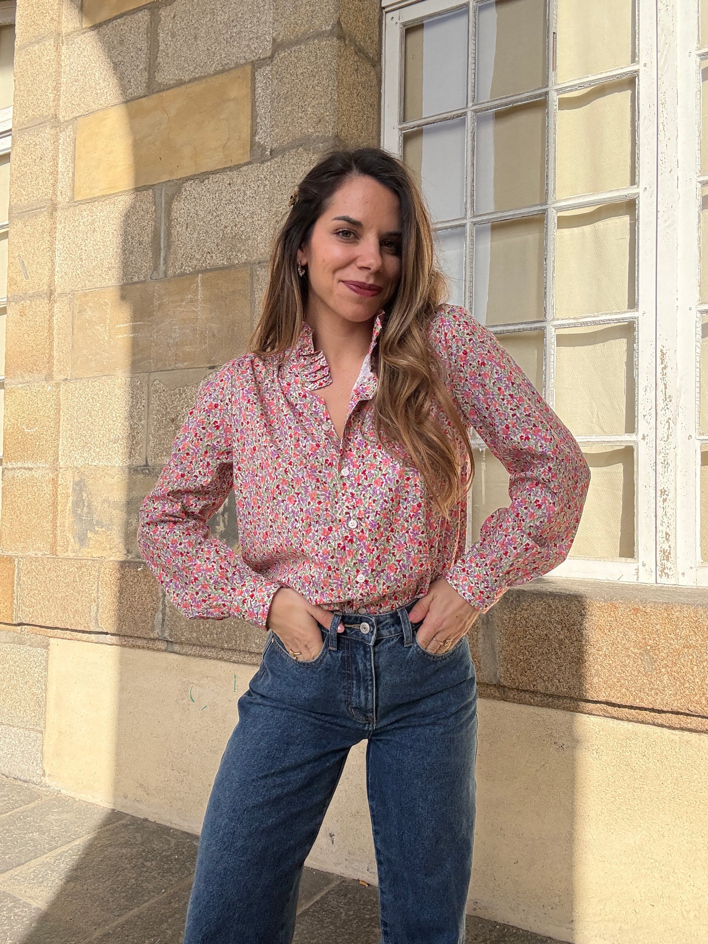 Blouse fleurie Camelia