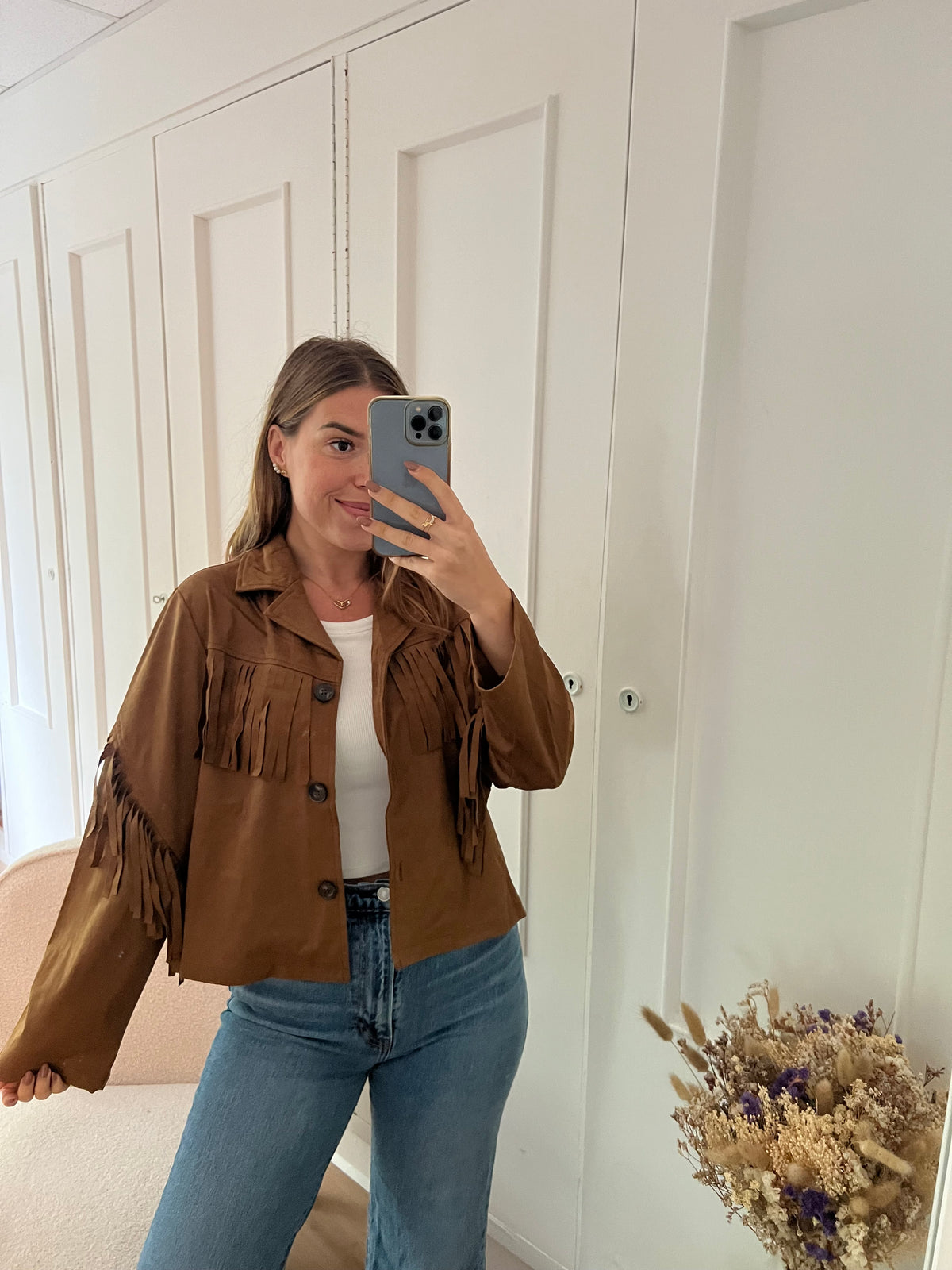 Veste à franges Jolene