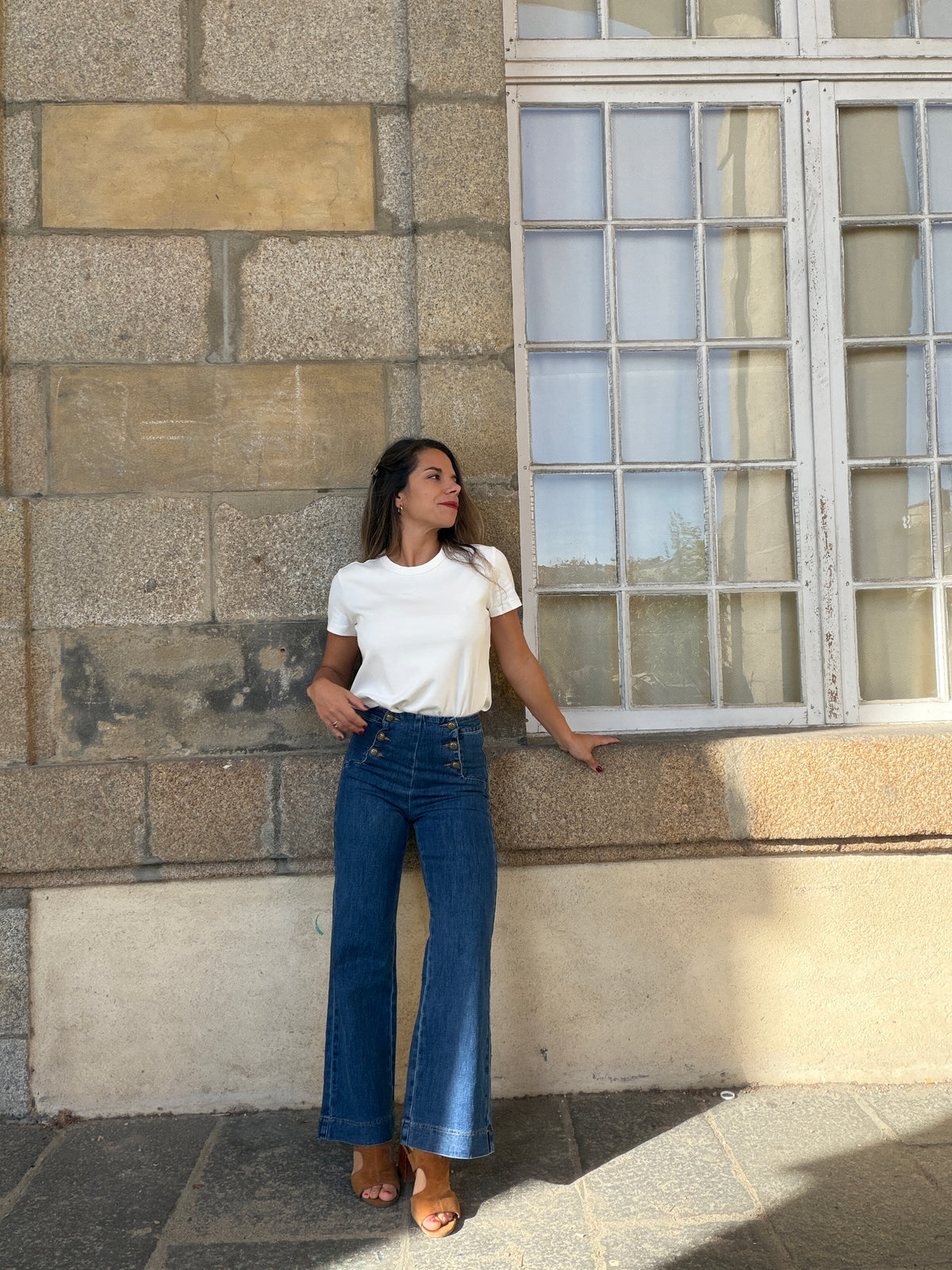 Jean Victorine denim foncé