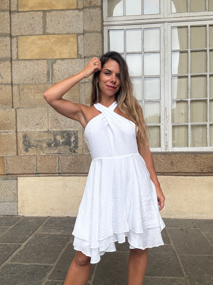Robe Albane blanche