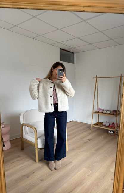 Veste en fausse fourrure Charlotte