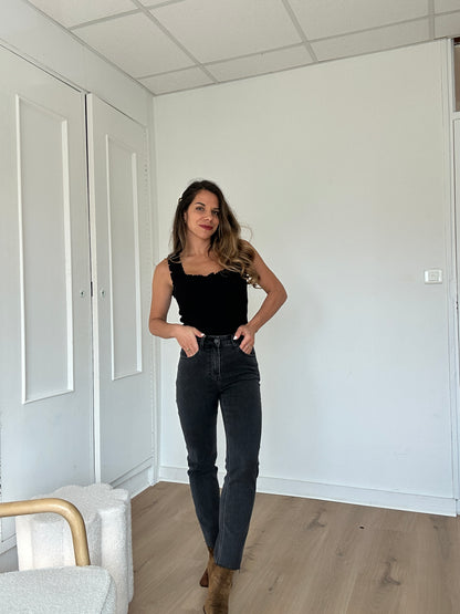 Jean Maryline gris anthracite