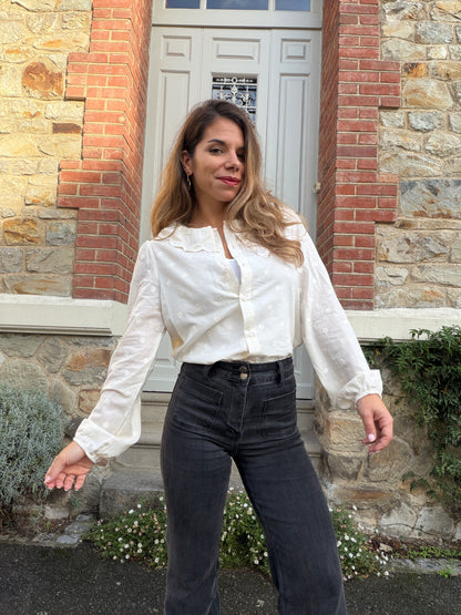 Blouse à pois Josie