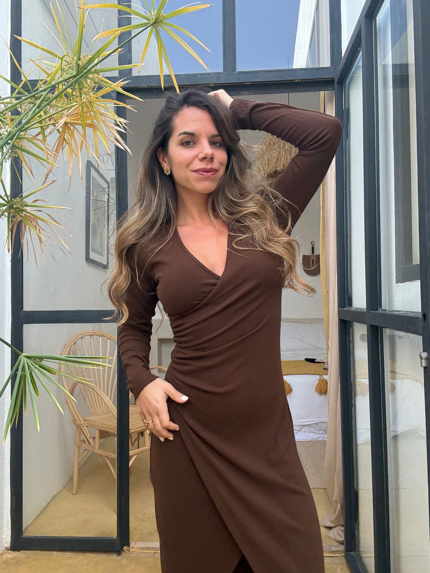 Robe Romane chocolat