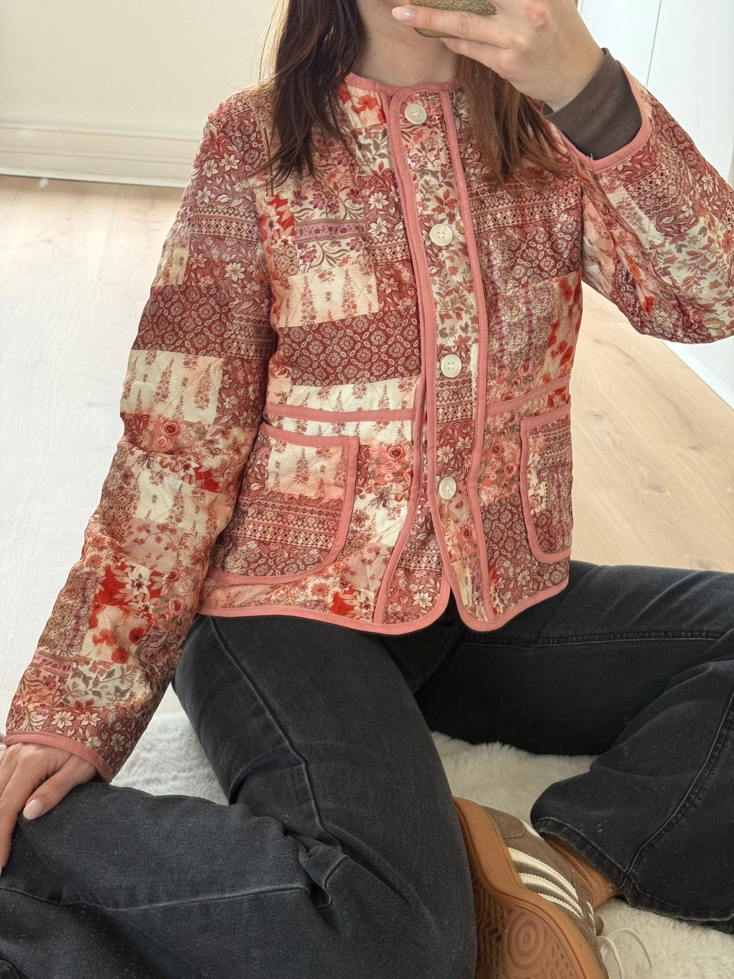 Veste matelassée Paula patchwork