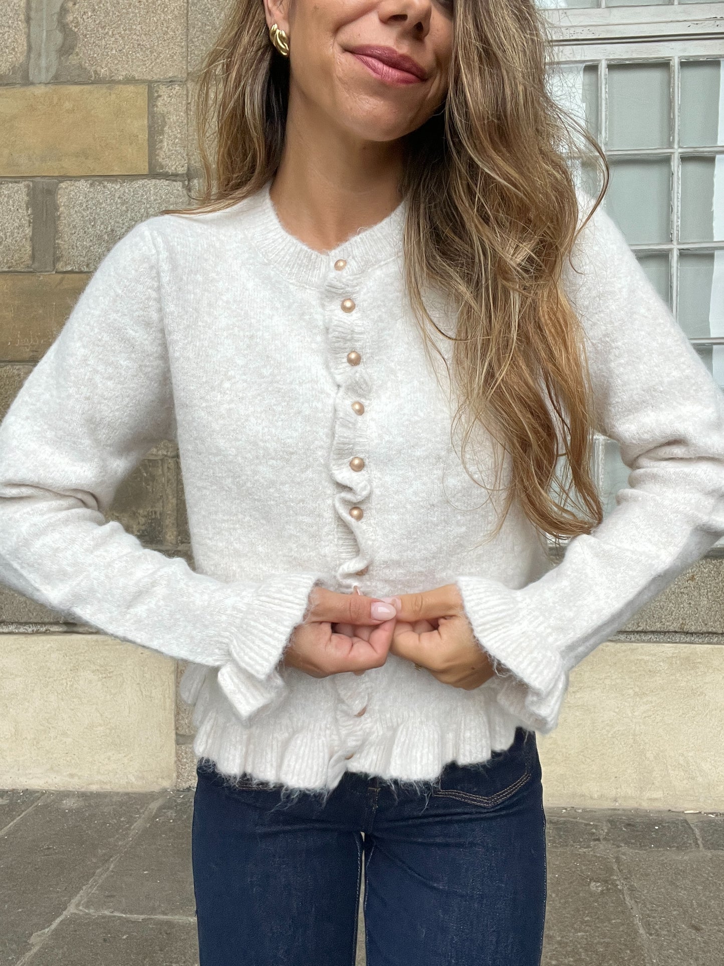 Cardigan Maxine écru