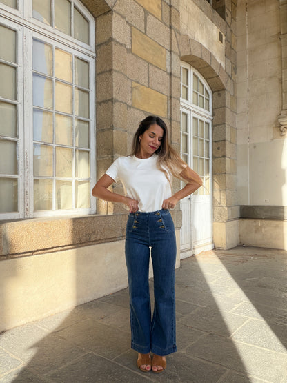 Jean Victorine denim foncé