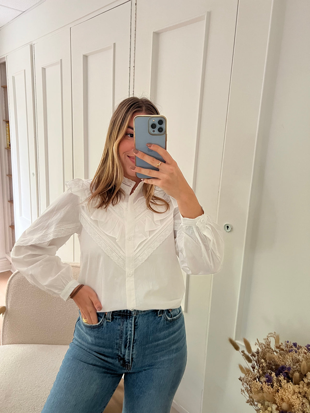 Blouse Marnie blanche