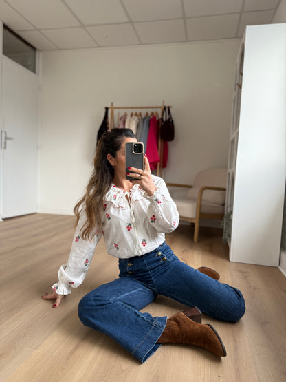 Blouse fleurie Louise