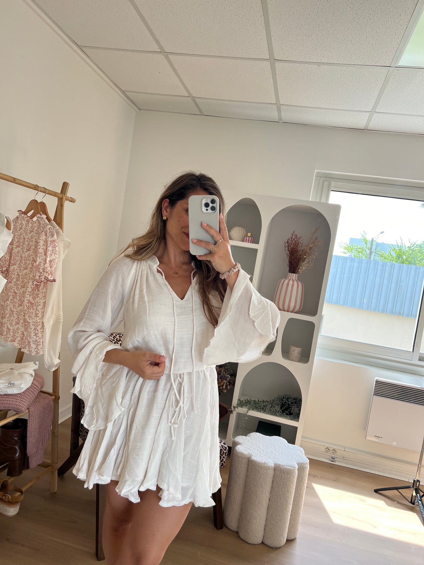 Robe écrue Caroline