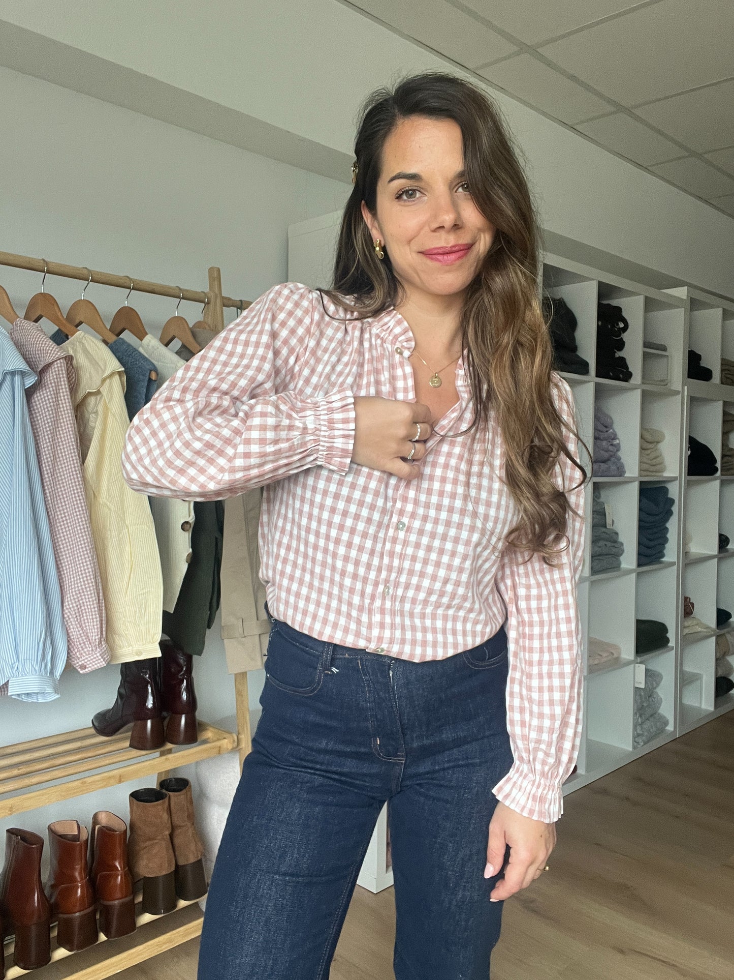 Blouse vichy Sixtine