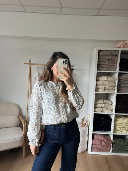 Blouse Emma fleurie
