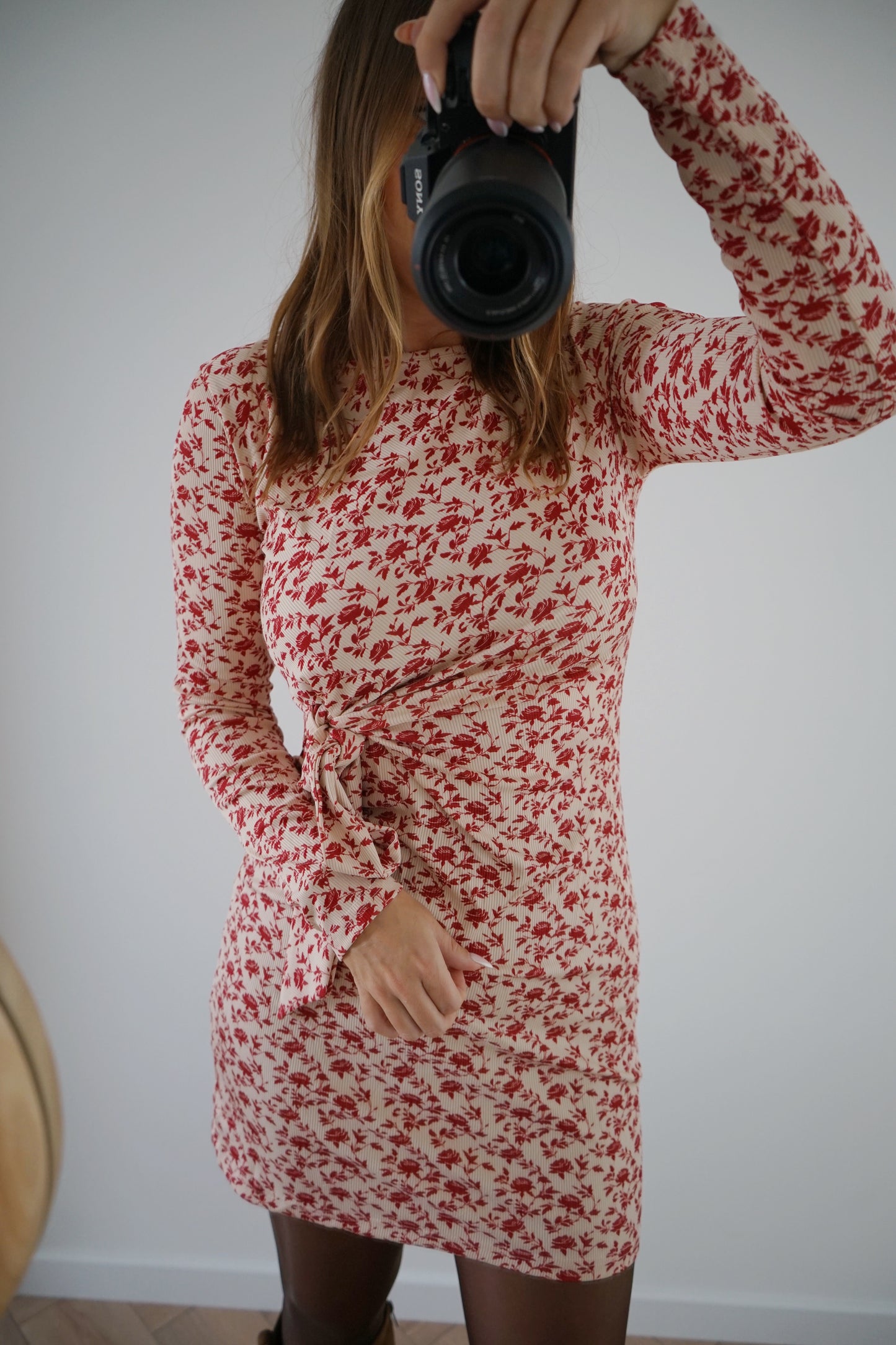 Robe courte à noeud Coline