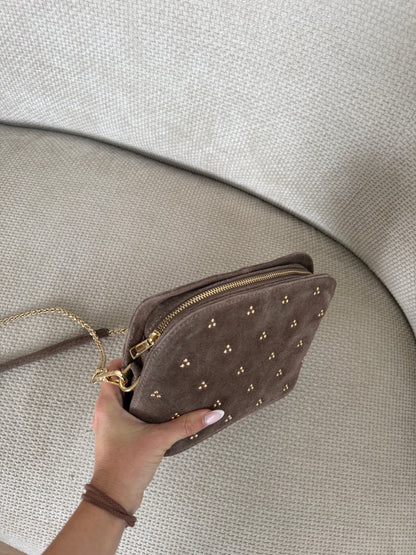Sac à main Iris taupe