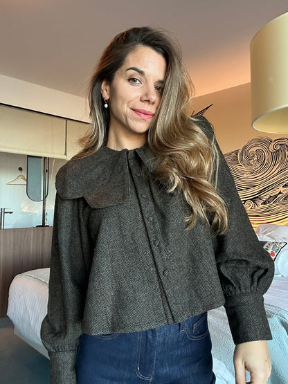 Blouse en laine Castille