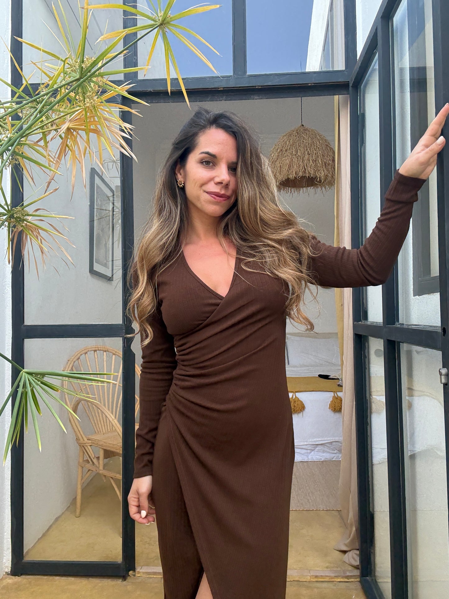 Robe Romane chocolat