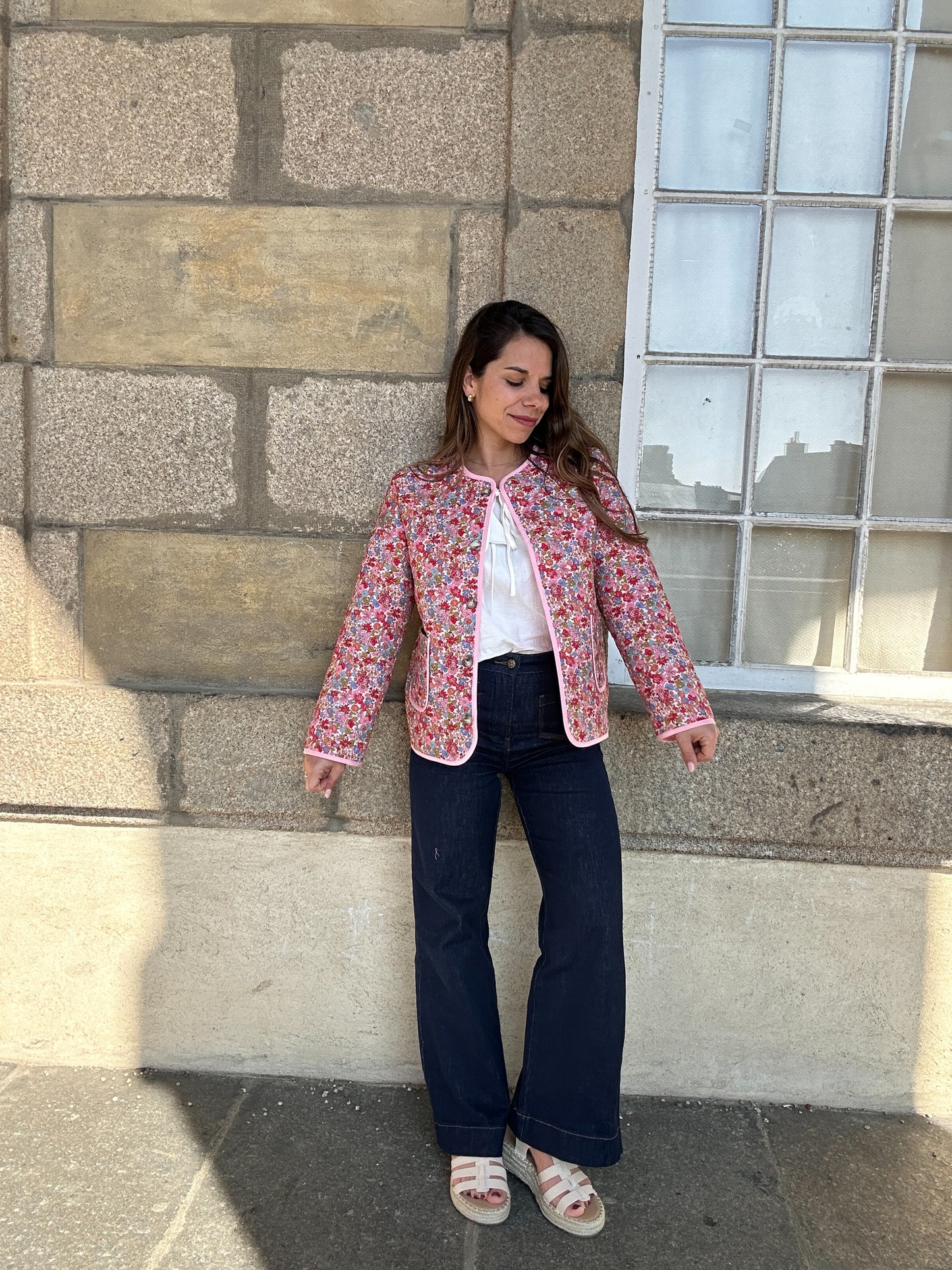 Veste matelassée liberty Vera