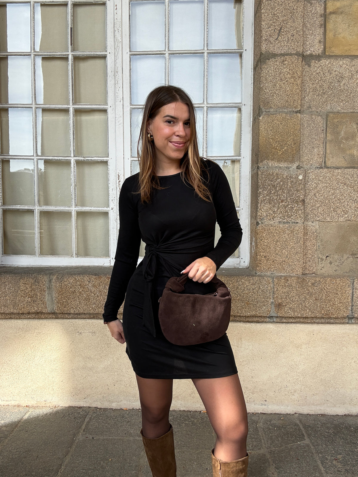 Sac à main Louise chocolat