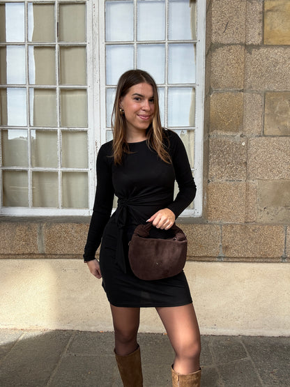 Sac à main Louise chocolat