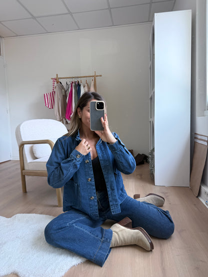 Veste en jean Isaure