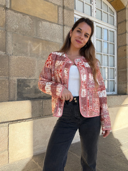 Veste matelassée Paula patchwork
