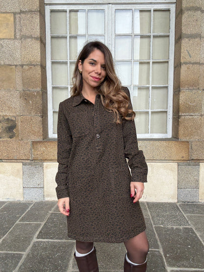 Robe Alix léopard