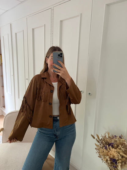 Veste à franges Jolene