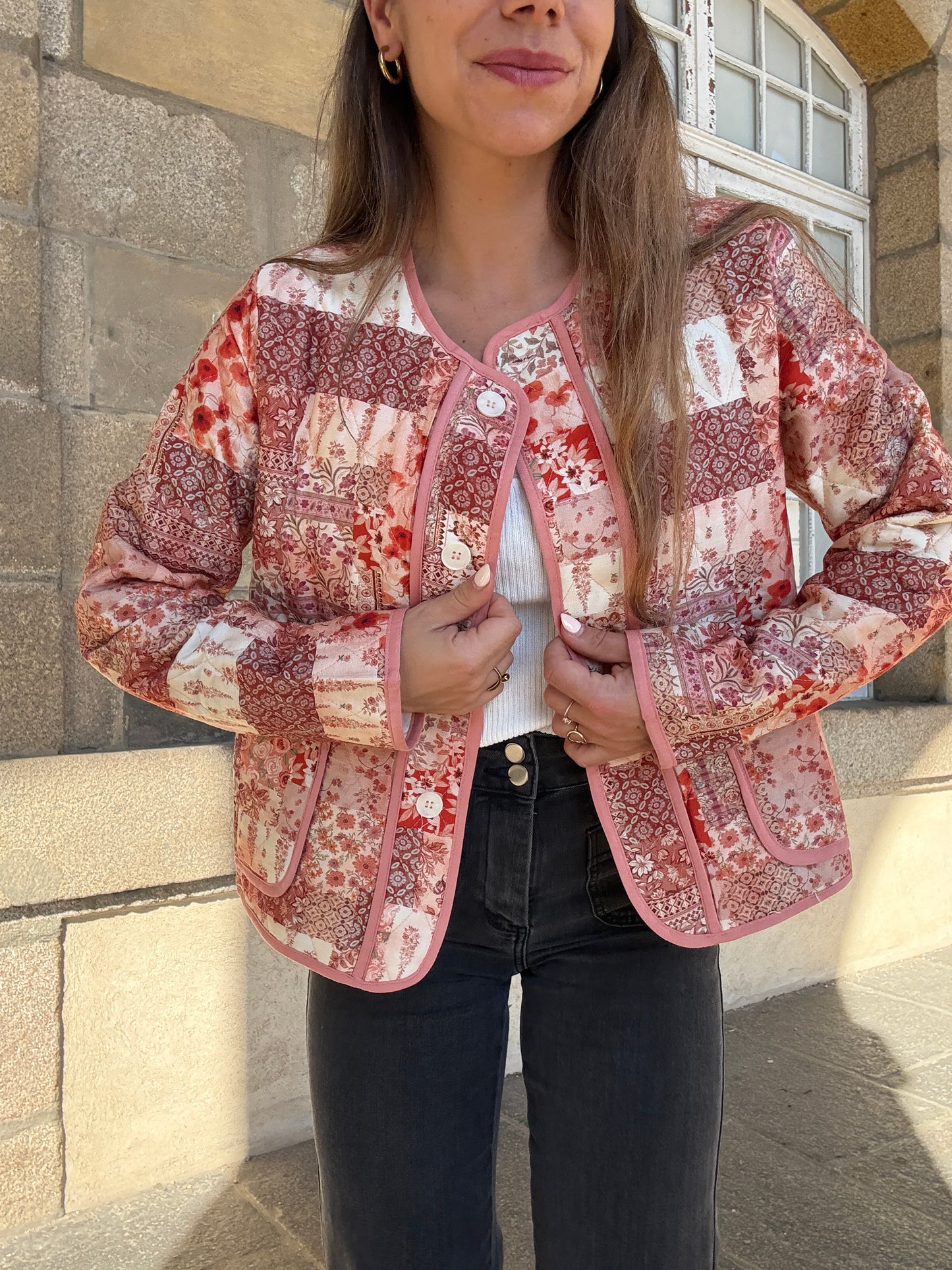 Veste matelassée Paula patchwork