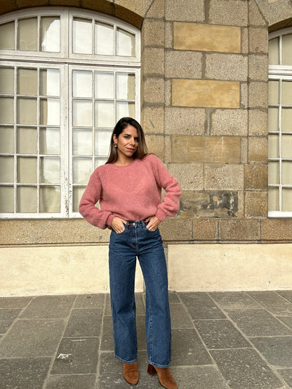Pull Anna vieux rose