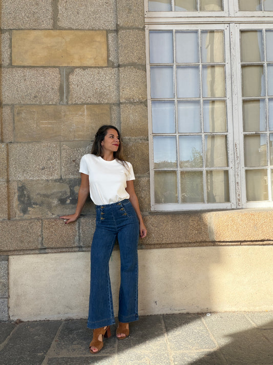 Jean Victorine denim foncé