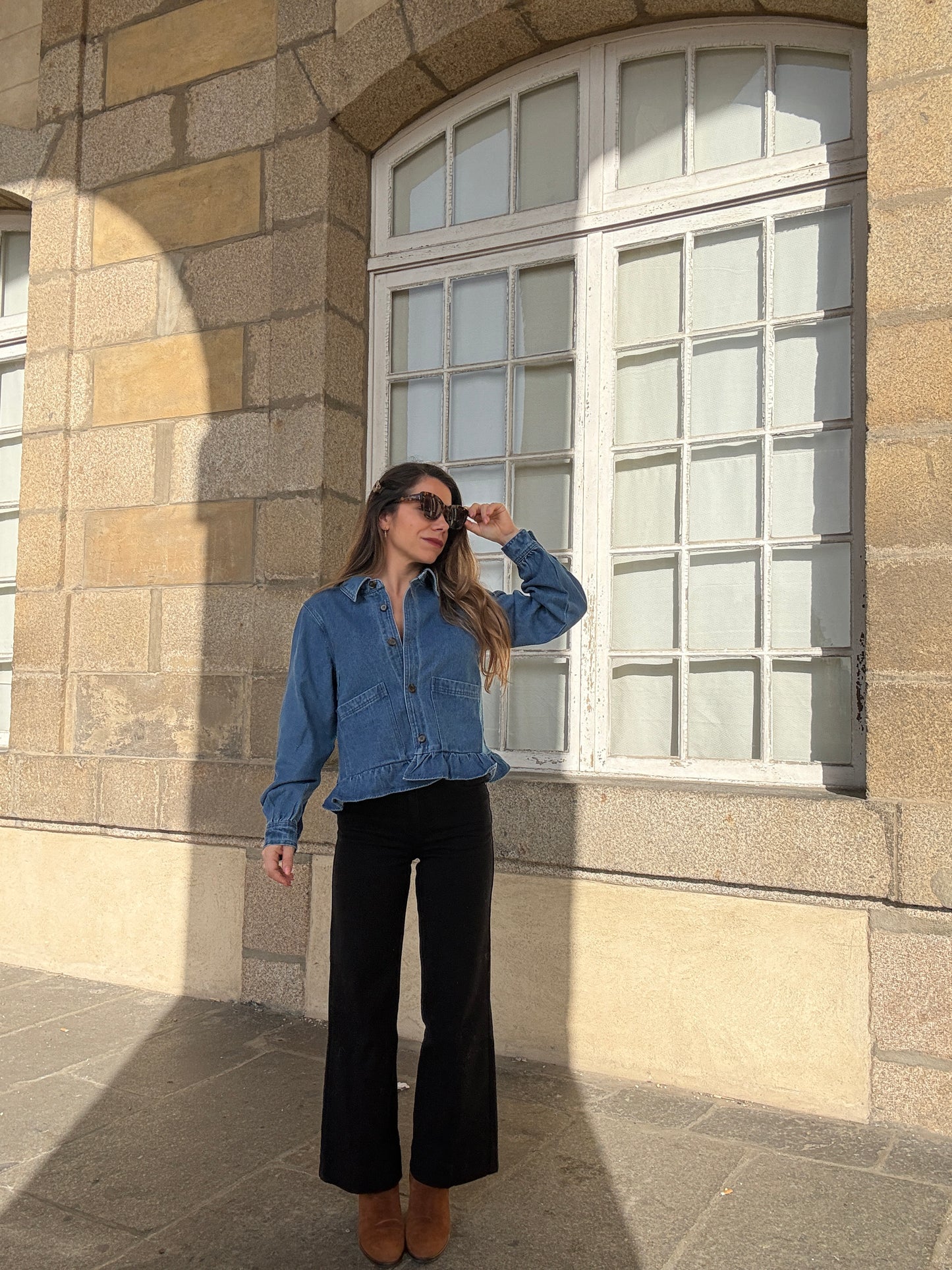 Veste en jean Martha