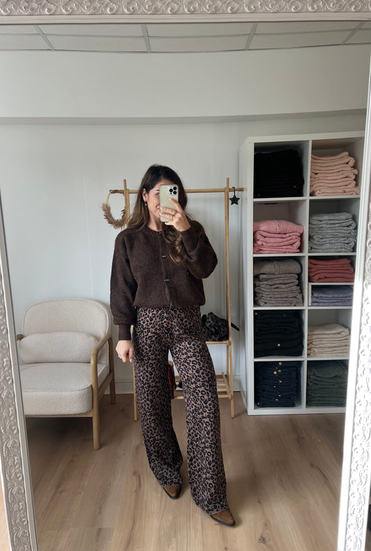 Pantalon léopard Tom