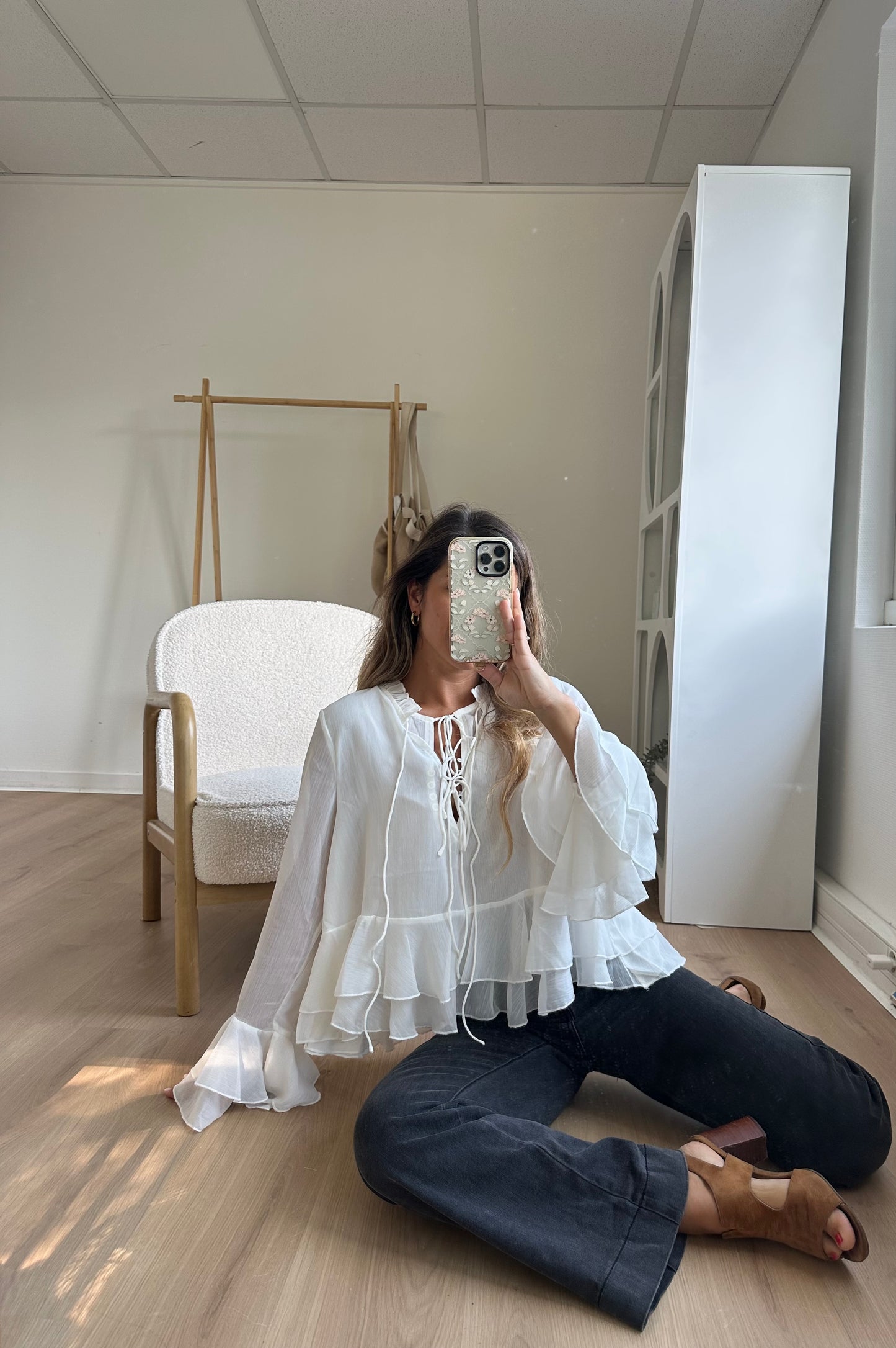 Blouse Aria ecrue