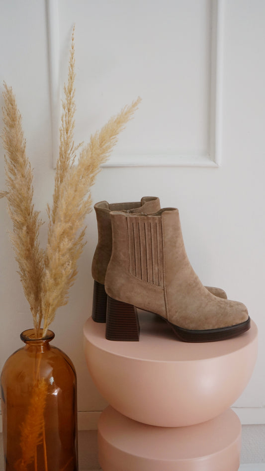 Bottines Aurore Taupe